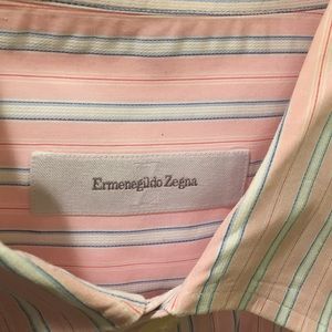 Ermenegildo Zegna 16.5 stunning patterned shirt